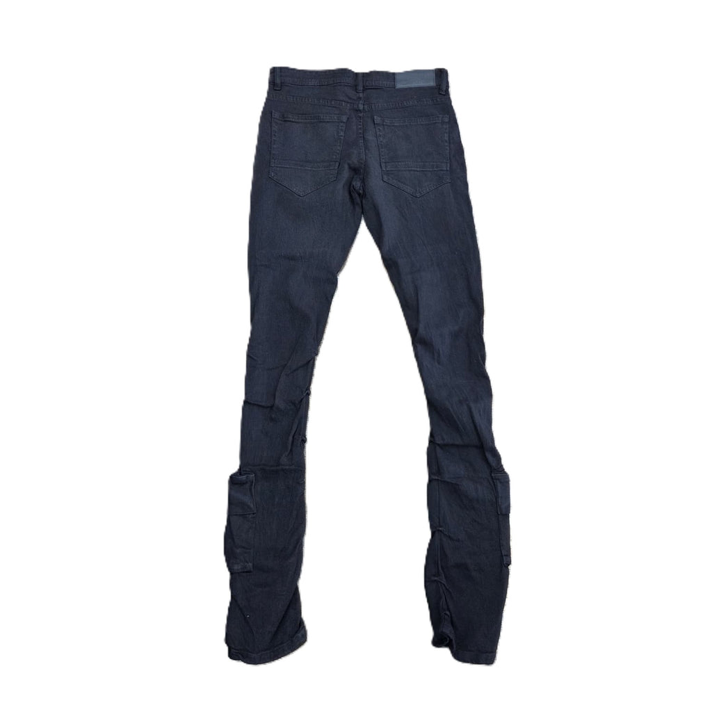 Arketype Multi Pocket Cargo Flare / Stacked Jean