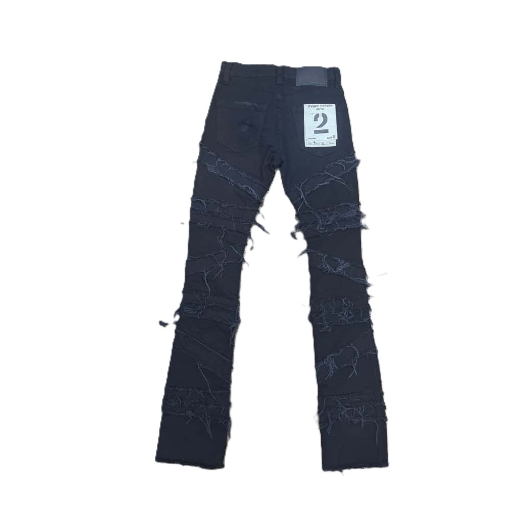 Fwrd Denim Kids Stacked Jean With Frills