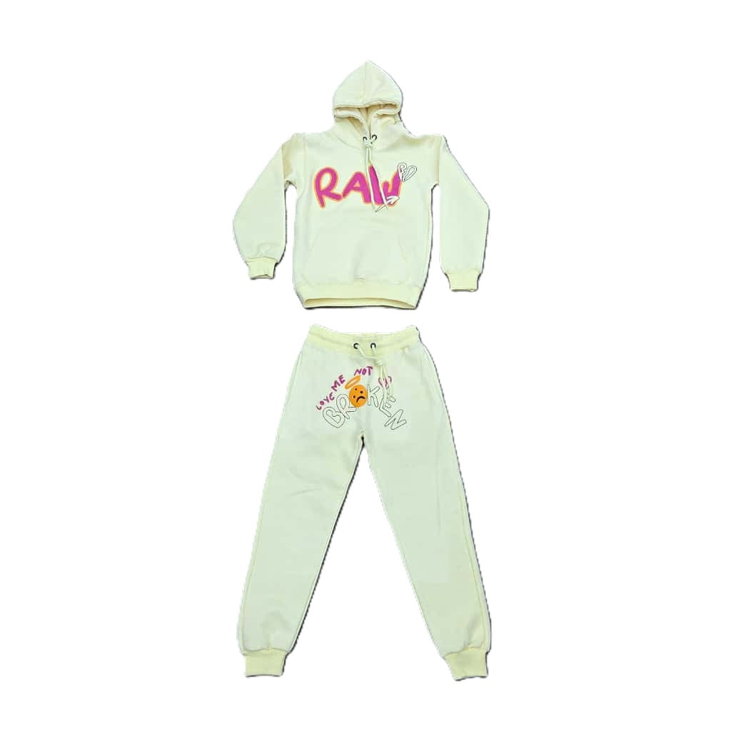Rawyalty Kids Love Me Sweatsuit