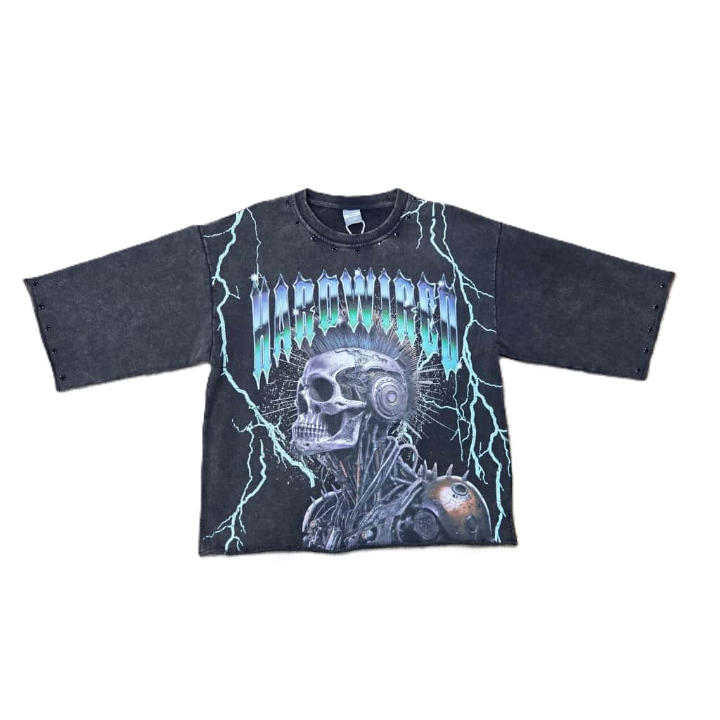 Taker Washed Terry Cropped Tee