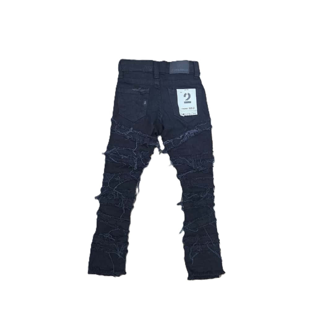 Fwrd Denim Toddler Stacked Jean With Frills