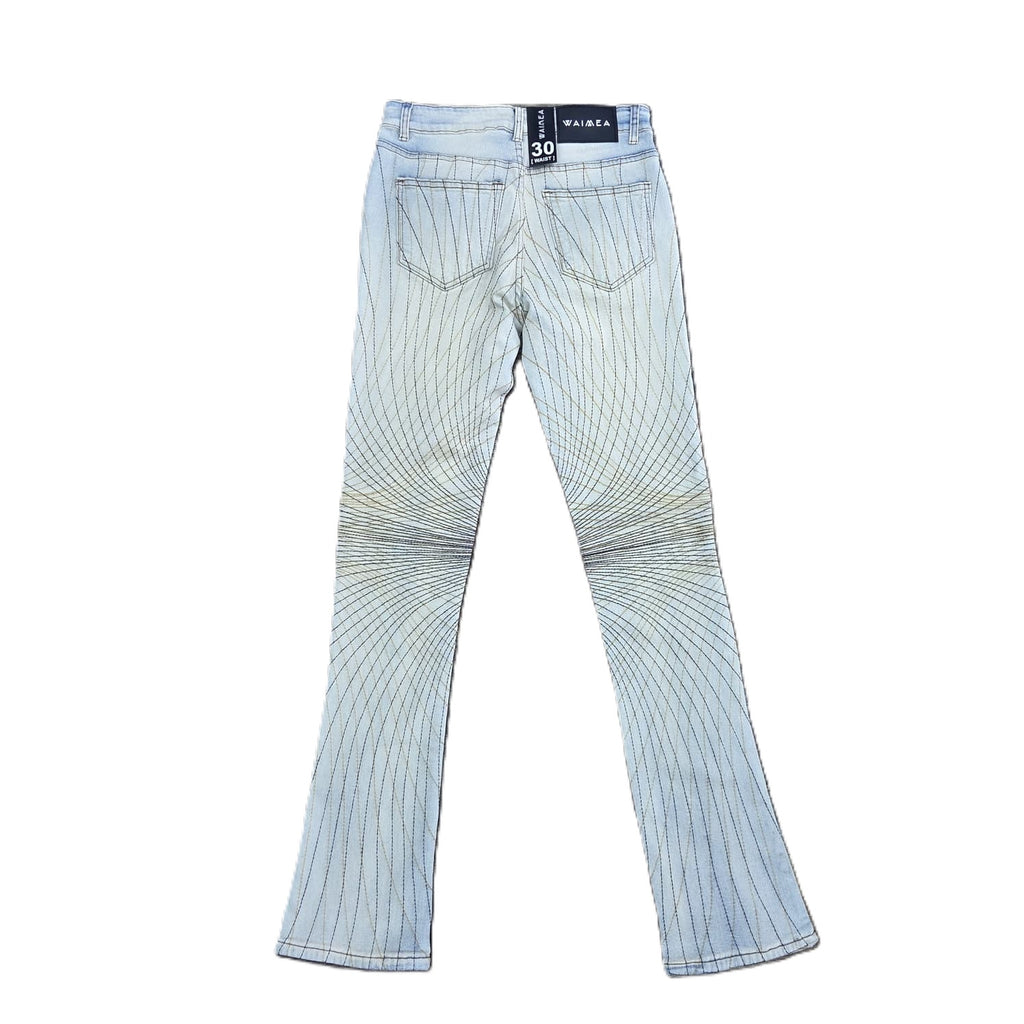 Waimea Spiral Stacked Jean