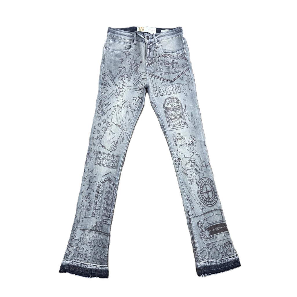 Waimea Vegas Stacked Jean