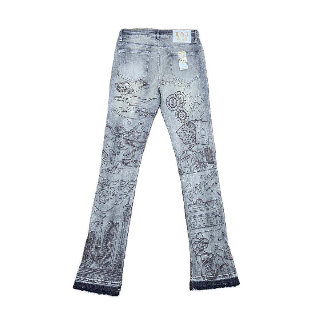 Waimea Vegas Stacked Jean