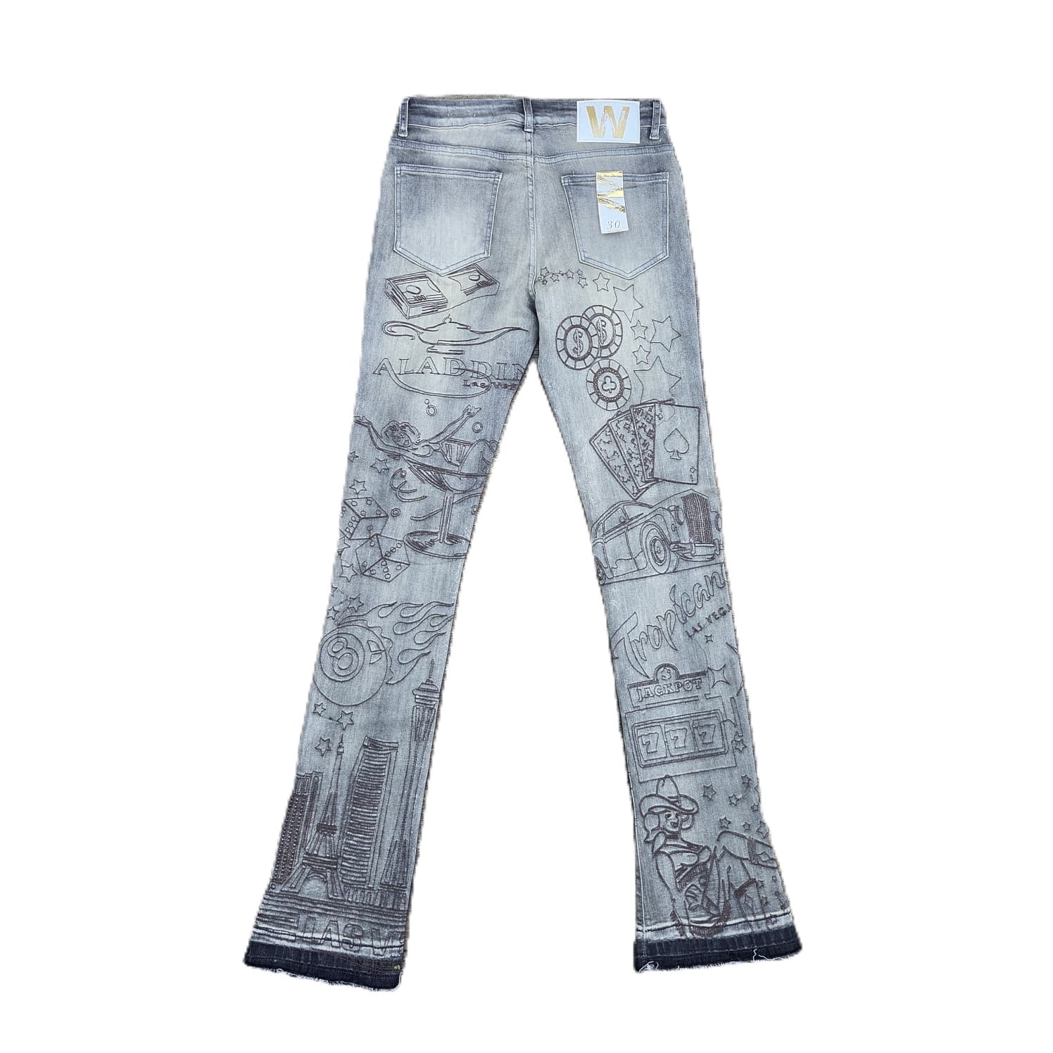 Waimea Vegas Stacked Jean