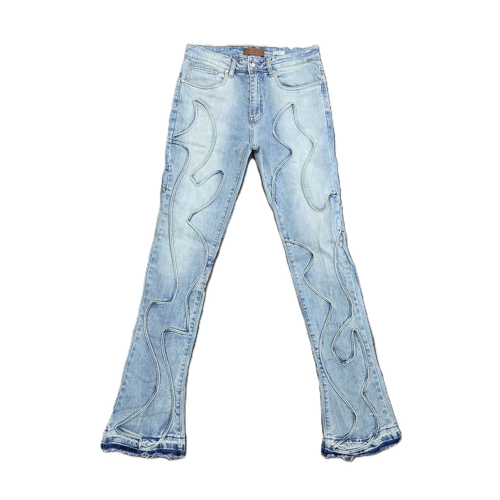 Waimea Abstract Stacked Jean